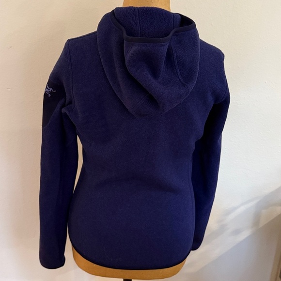 Arc'teryx sz XS Covert Hoodie fleece polar tech Deep Blue Ski Jacket - Picture 7 of 13